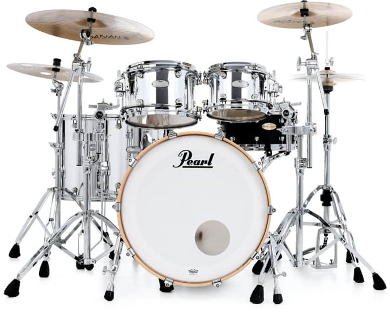 Pearl Music City Custom Reference One 5-piece Shell Pack - Mirror Chrome image 1
