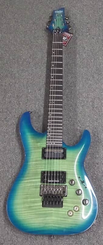 Schecter BlackJack SLS C1 FR-S - Aquaburst image 1