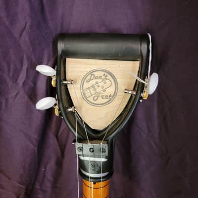 Don't Fret Guitars Short 3 String Slide Shovel Guitar #115 image 2