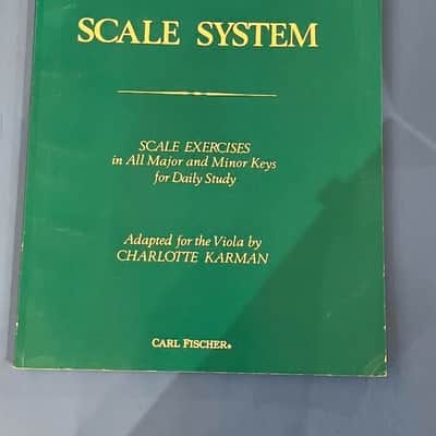 Scale System Scale Exercises in All Major and Minor Keys for Viola image 1