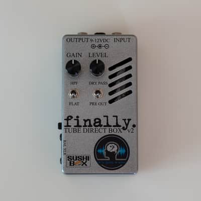 Sushi Box Finally V2 Tube Direct Box - With Bass in Mind Edition w/ Box *USED* (2020s - Silver) image 7