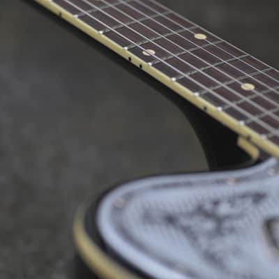 Duesenberg Alliance Series Johnny Depp - Aluminium plate with Johnny Depp tattoo artwork image 11