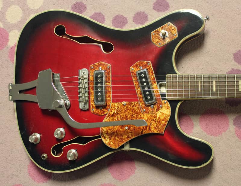 1967 Bruno Royal Artist (Teisco, Kawai) Vintage Hollow Body guitar! image 1