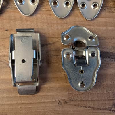 Unbranded Guitar Case Hinges And Latches Silver image 8