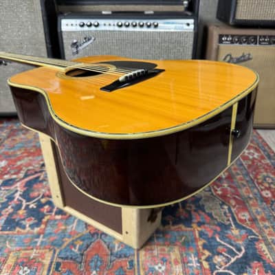 TF Morris W-60 X-Braced Martin Style Dreadnought Rosewood Solid Spruce -  1979 image 8