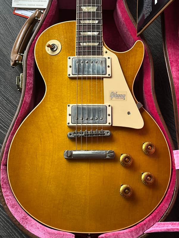 2020 Gibson Les Paul Standard 1958 Historic Reissue Lemonburst image 1