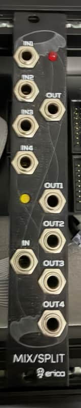 Erica Synths Black Mixer / Splitter V2 2014 - Present - Black image 1