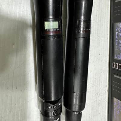 Shure AXT400 A 470-698MHz Dual Wireless Receiver W/ (2) AXT200 SM86 #17664 (THS) image 5