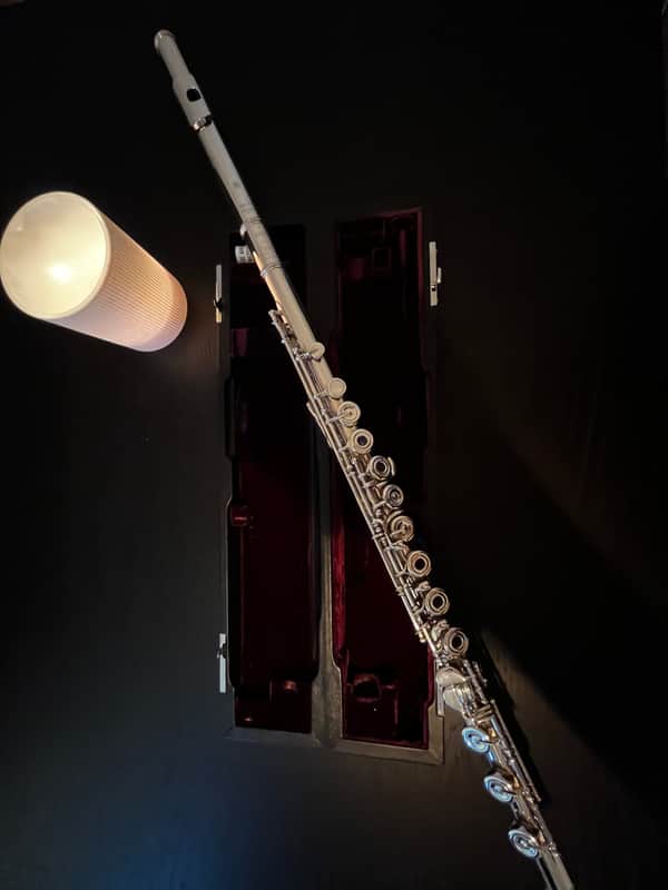 Yamaha YFL-677H Professional Flute – B Foot – Good Condition image 1