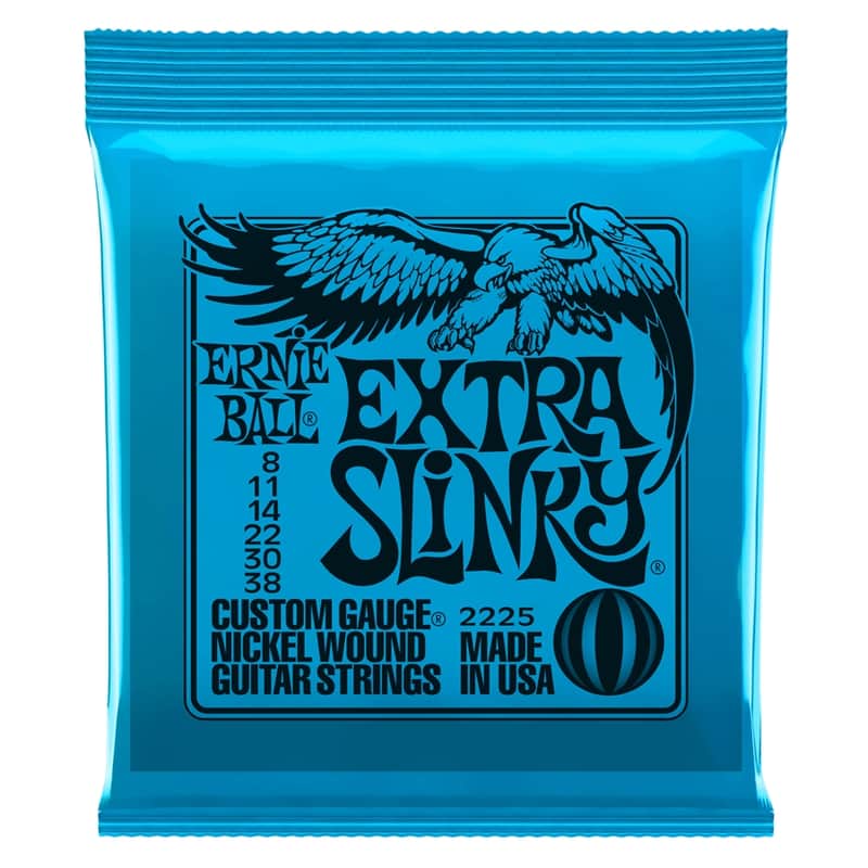 Ernie Ball 2225 Nickel Wound Extra Slinky 8-38 image 1
