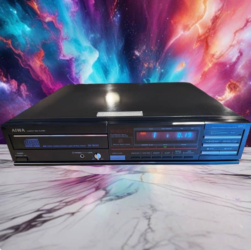 Aiwa DX-1500 Audiophile CD PLAYER with Remote Vintage 1986 NEAR MINT SERVICED🎶 image 1