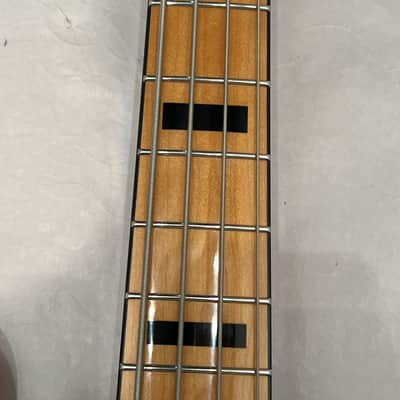Squier Classic Vibe '70s Jazz Bass 4 String Electric Bass Guitar 2025 Natural image 4