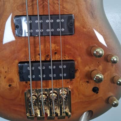Ibanez SR400EPBDX-MGU Standard Soundgear Bass 2024 - Present - Mars Gold Metallic Burst image 3