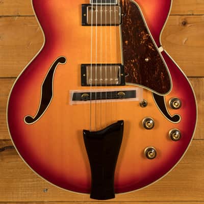 Ibanez AF115 Artstar Series Standard Hollow Body - Rosewood - Aged Whiskey Burst image 3
