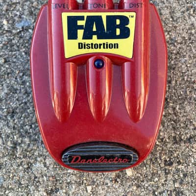 Danelectro Fab Distortion 2000s - Red image 1