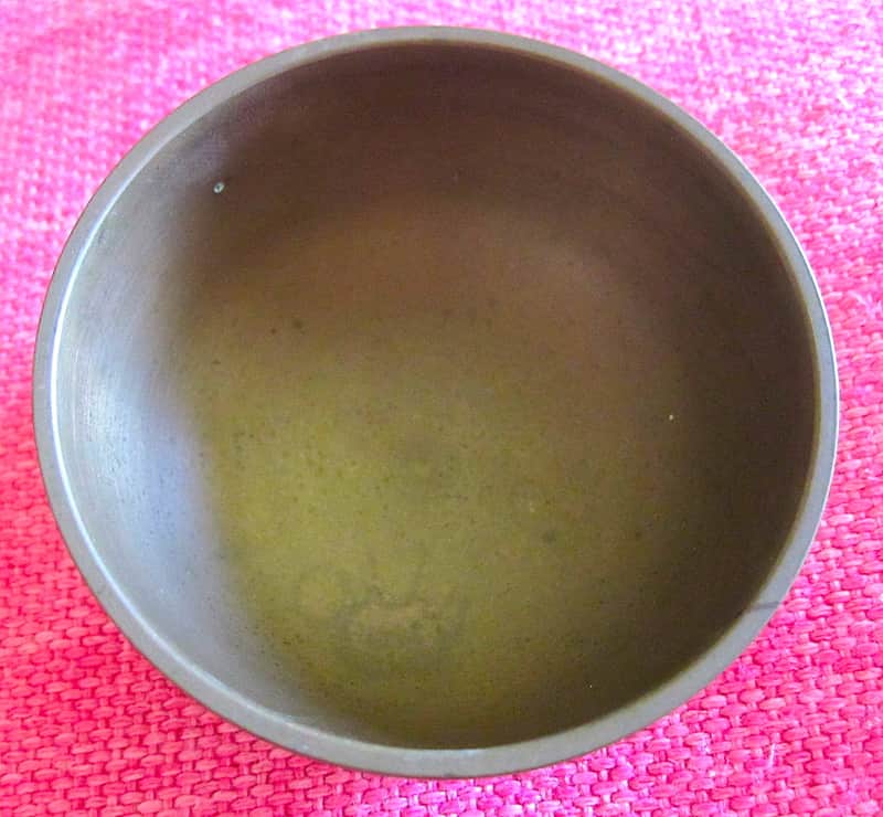 Japanese Rin Singing Bowl Cup Chime - Vintage image 1