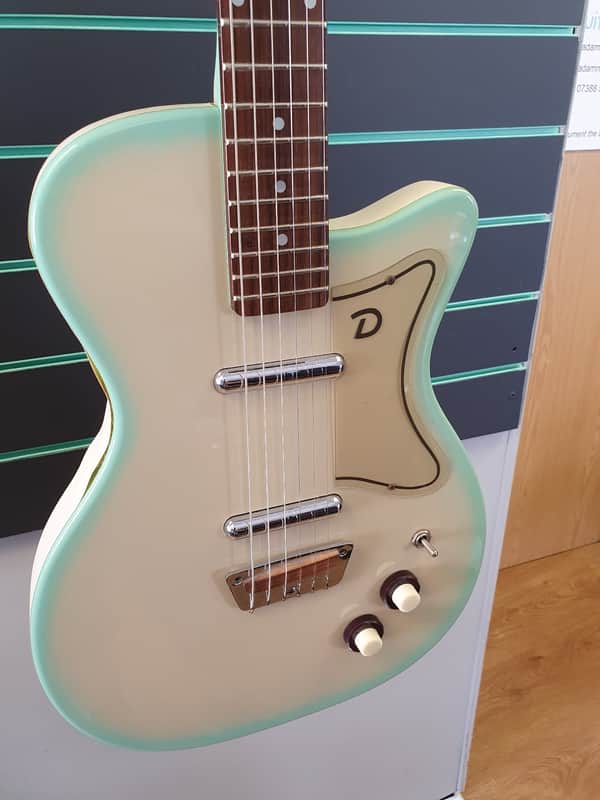 Danelectro U2 Aqua Burst Electric Guitar | Reverb