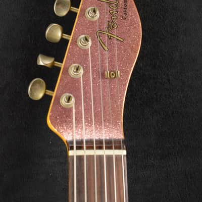 Mint Fender Limited Edition CuNiFe Tele Custom Journeyman Relic - Aged Champagne Sparkle image 7