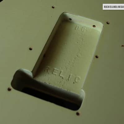 Fender Custom Shop 1960 Stratocaster Body - 2001 Relic Aged Olympic White image 8