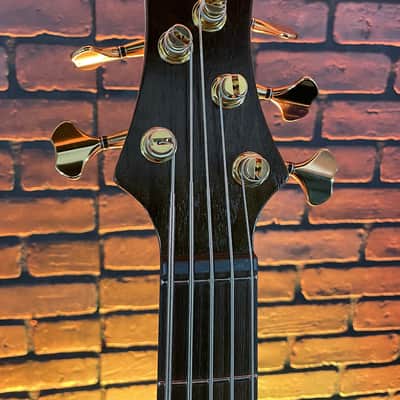 Ibanez BTB1835 NDL 5 String Electric Bass. Natural Shadow Low Gloss with Bag image 4