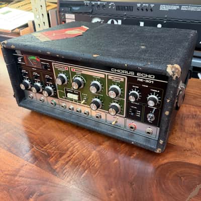 Roland RE-301 Chorus Space Echo, Rock and Roll Case! Serviced, options image 8