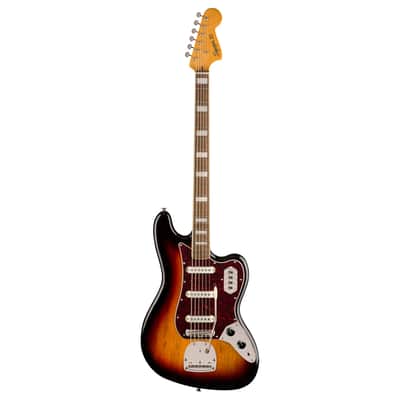 Used Squier Classic Vibe Bass VI - 3-Color Sunburst w/ Laurel FB image 2