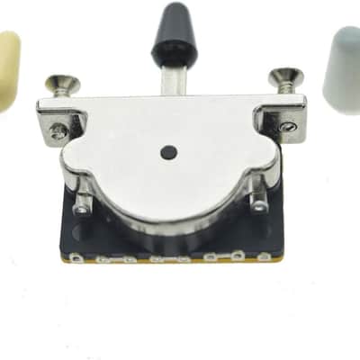 Heavy Duty 3 Way Guitar Pickup Lever Switch Pickup Selector Switch for Strat Tele with 3 Plastic Tips image 4