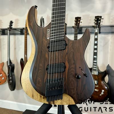 Kiesel USA Osiris Multiscale Headless Electric Guitar w/ Bag-Ziricote image 4