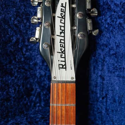 1990 Rickenbacker 355/12JL Limited Edition #670 John Lennon 12-String Jetglo W/OHSC image 3