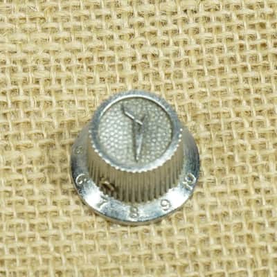 Tone Volume Knob Chrome 1984 Peavey T-15 T-25 T-40 T-60 Electric Guitar - Same Day Shipping image 2