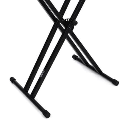On-Stage KS7171 Double-X Keyboard Stand with Bolted Attachment image 2