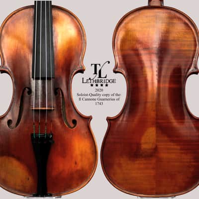 Handcrafted Soloist-Quality copy of Il Cannone Guarnerius of 1743 (Paganini's Cannon) image 5