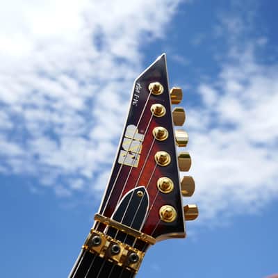 ESP USA M-I NTB FR 3-Tone Sunburst/Koa top 6-String Electric Guitar w/ Hard Case (2024) image 3