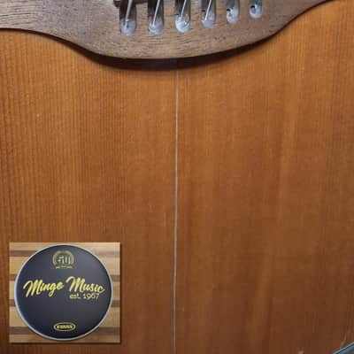 Ovation Balladeer 1111-4 natural. Solid spruce top, no electronics. 1975 image 9