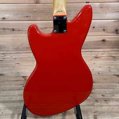 Fender Cobain Jag Stang Electric Guitar USED - Fiesta Red image 4