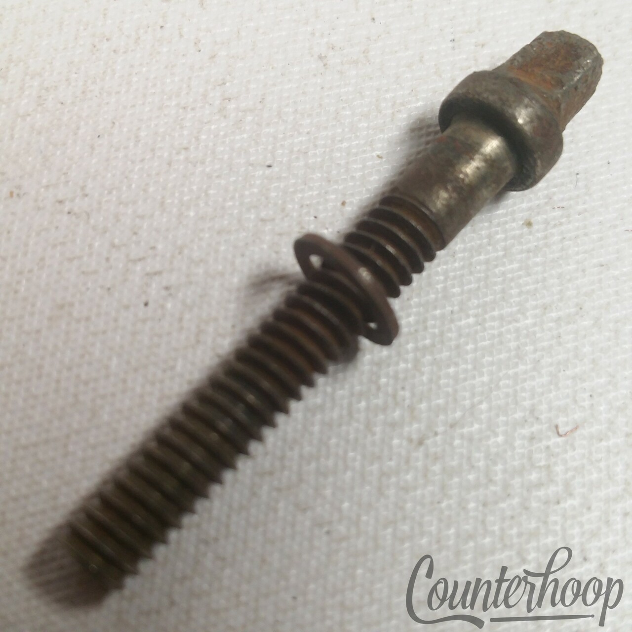 Leedy 1 5/16"10-24 Thin 5/32"Standard-Head T-Rod Tom/Snare Drum Tensioner Nickel — main photograph