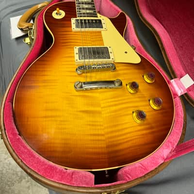 Gibson Custom Shop 60th Anniversary '60 Les Paul Standard Reissue V2 2020 - #001591 Tomato Soup Burst image 1
