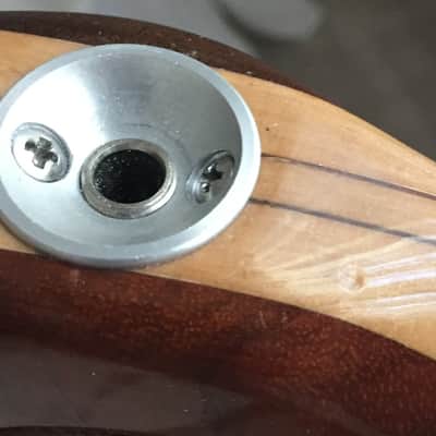 Custom "Woody" scroll bass - One-of-kind! image 13