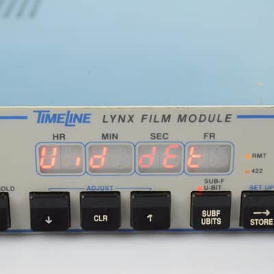 Timeline Lynx Film Module Time Code Rack Rackmount Unit RS422 Transport #31639 image 8