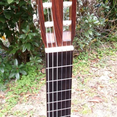 1980 Kazuo Yairi YC-30 AMAZING RAMIREZ STYLE Classical Concert Guitar+Hard Case plus more extras image 5