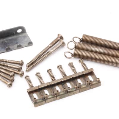 Pre-CBS 60's Aged Tremolo Vintagecorrect, Pat. Pend.Saddles, Made in UK image 3