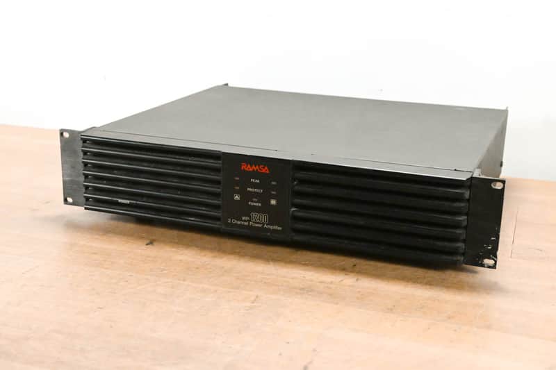 Ramsa WP-1200 2-Channel Power Amplifier CG013DY image 1