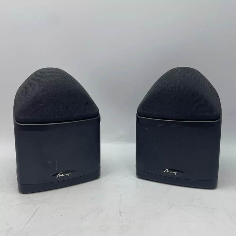 Set of 2 Mirage Nanosat Nano Black 5.0 Satellite Surround Speakers TESTED WORKS image 1