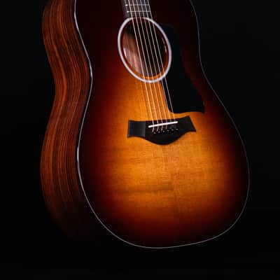 Taylor 217e-SB Plus Acoustic Electric, Sunburst with Aero Case image 4