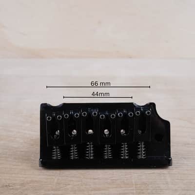 Tokai 52.5MM / 2 + 1/16" String Spacing Stratocaster Style 2-Point Tremolo Bridge image 7
