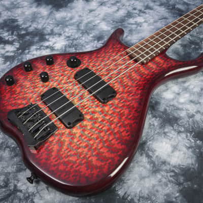 80's Goodfellow Harlequin Bass Left Handed image 9