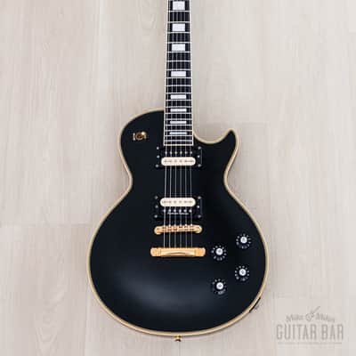 2000s Edwards by ESP E-LP-98LTC Custom Black Beauty, Ebony Nitro Lacquer w/ USA Seymour Duncans, Japan image 2
