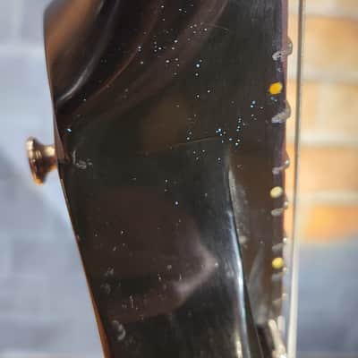 Vintage 1980 Gibson Flying V Stop Bar Tailpiece & Triangle Knob Layout Ebony w/ OHSC NEW FRETS image 12