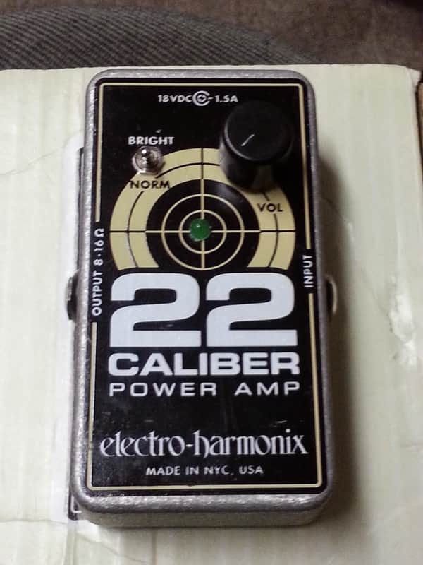 Electro-Harmonix EHX 22 Caliber pedal sized power amp image 1
