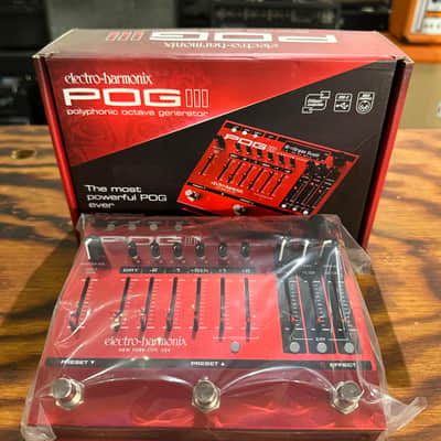 New - Electro-Harmonix POG3 Polyphonic Octave Generator 2024 - Present - Red image 1